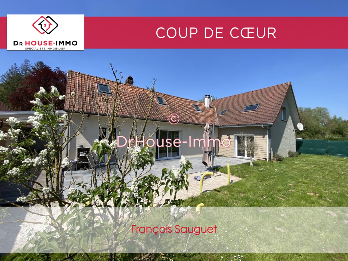 Photo 2 : Vente Maison 11 pièces Montreuil-Sur-Mer 178 m²