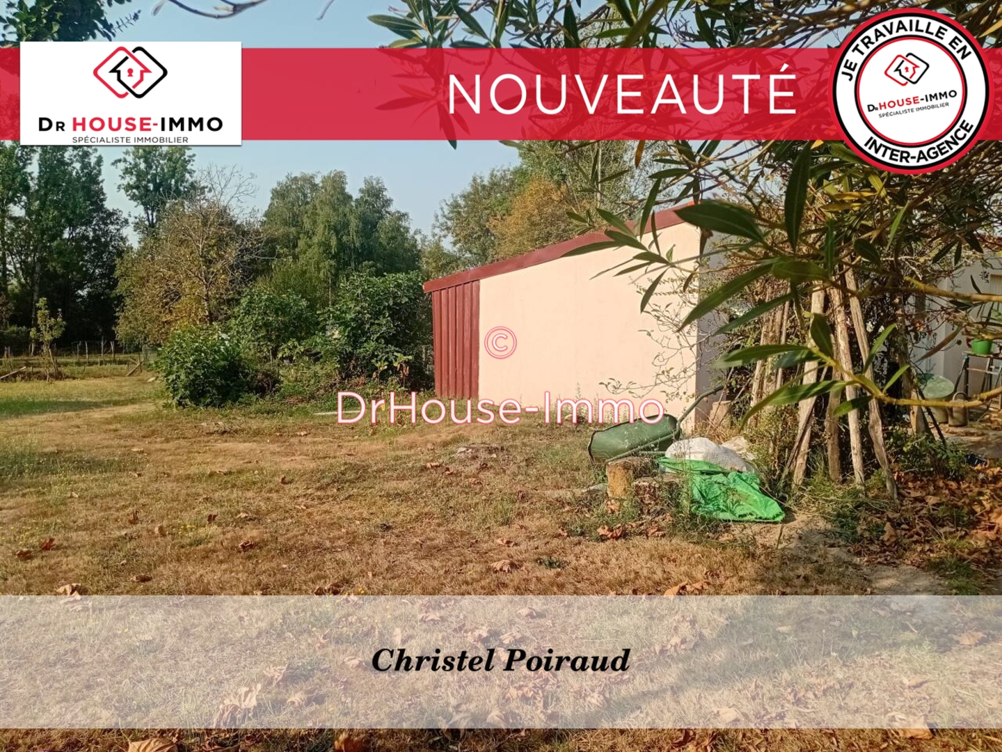 Photo 1 : Vente Terrain Saint-Ciers-d'Abzac 2715 m²