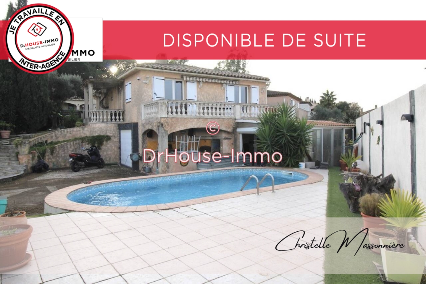 Photo 1 : Vente Maison 4 pièces Cogolin 110 m²