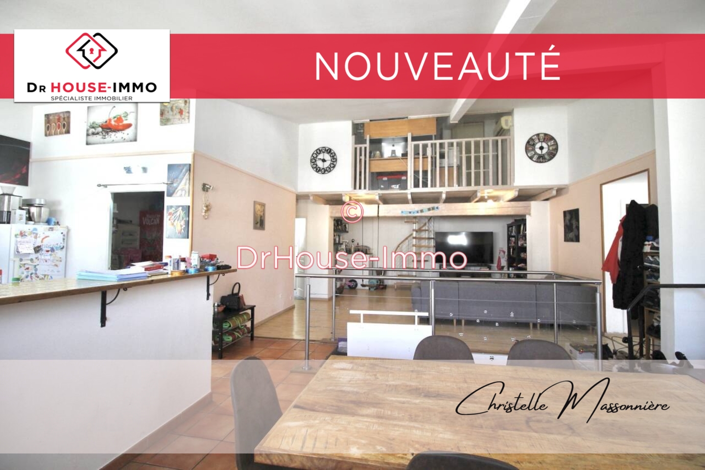 Photo 1 : Vente Appartement 6 pièces Grimaud 149 m²