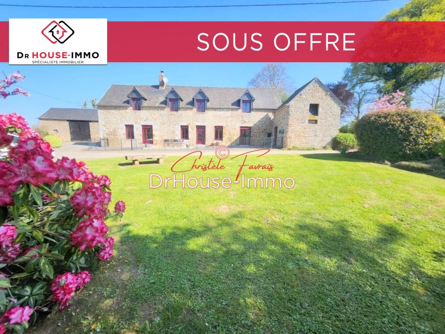 Photo 1 : Vente Maison 7 pièces Saint-Georges-de-Reintembault 194 m²