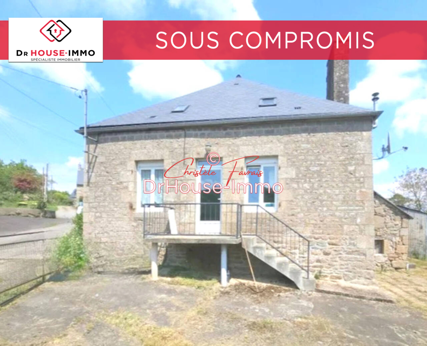 Photo 1 : Vente Maison 3 pièces Louvigné-du-Désert 60 m²