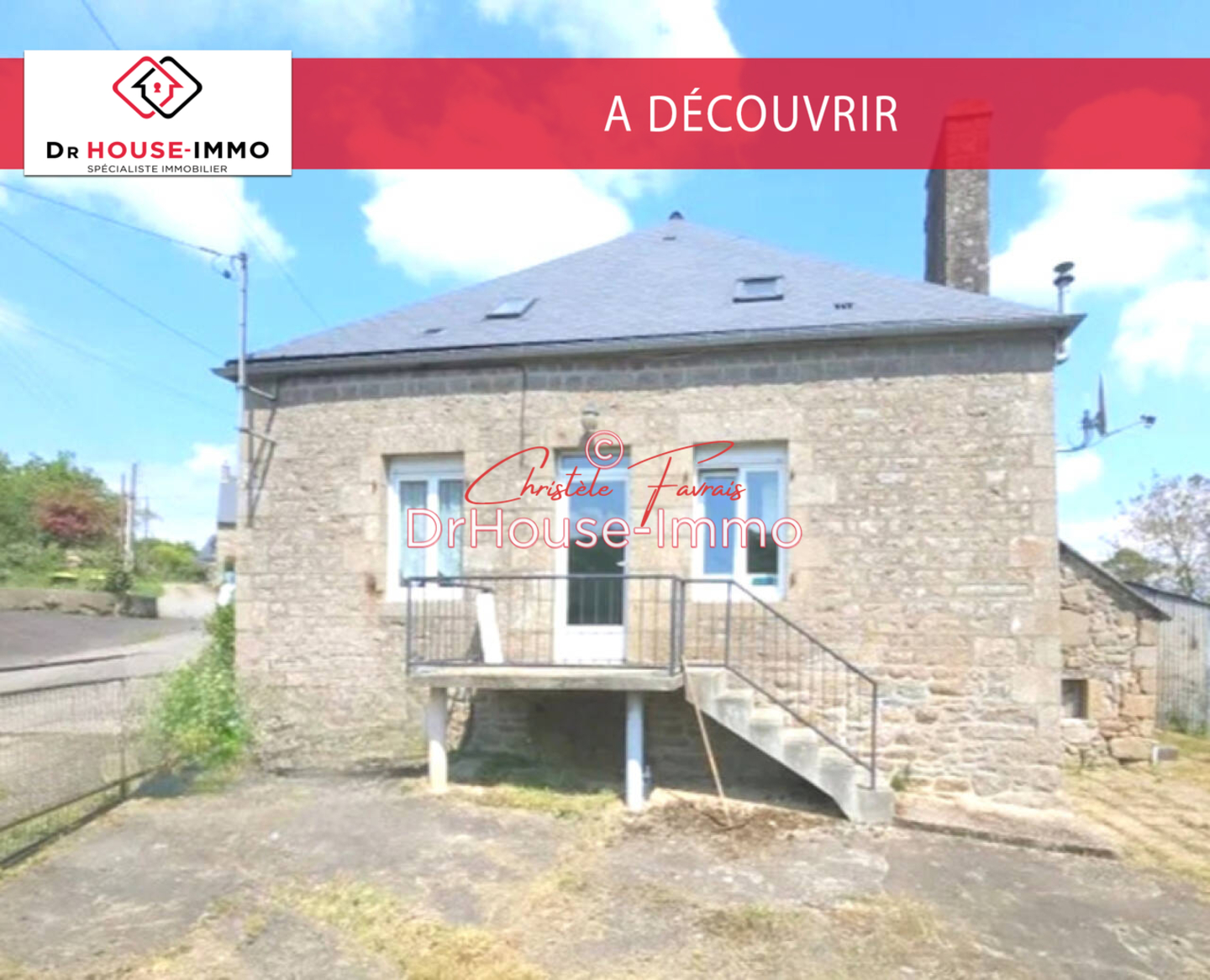 Photo 1 : Vente Maison 3 pièces Louvigné-du-Désert 60 m²