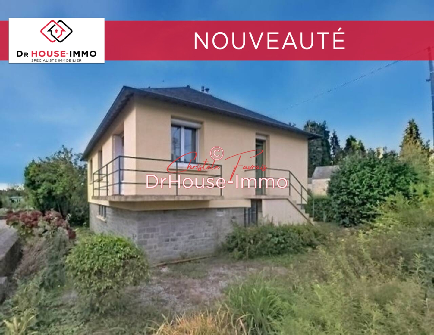 Photo 1 : Vente Maison 3 pièces Louvigné-du-Désert 70 m²