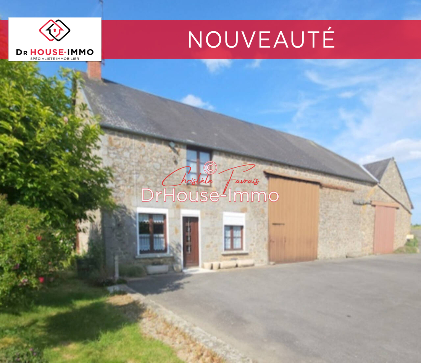 Photo 1 : Vente Maison 3 pièces Louvigné-du-Désert 54 m²
