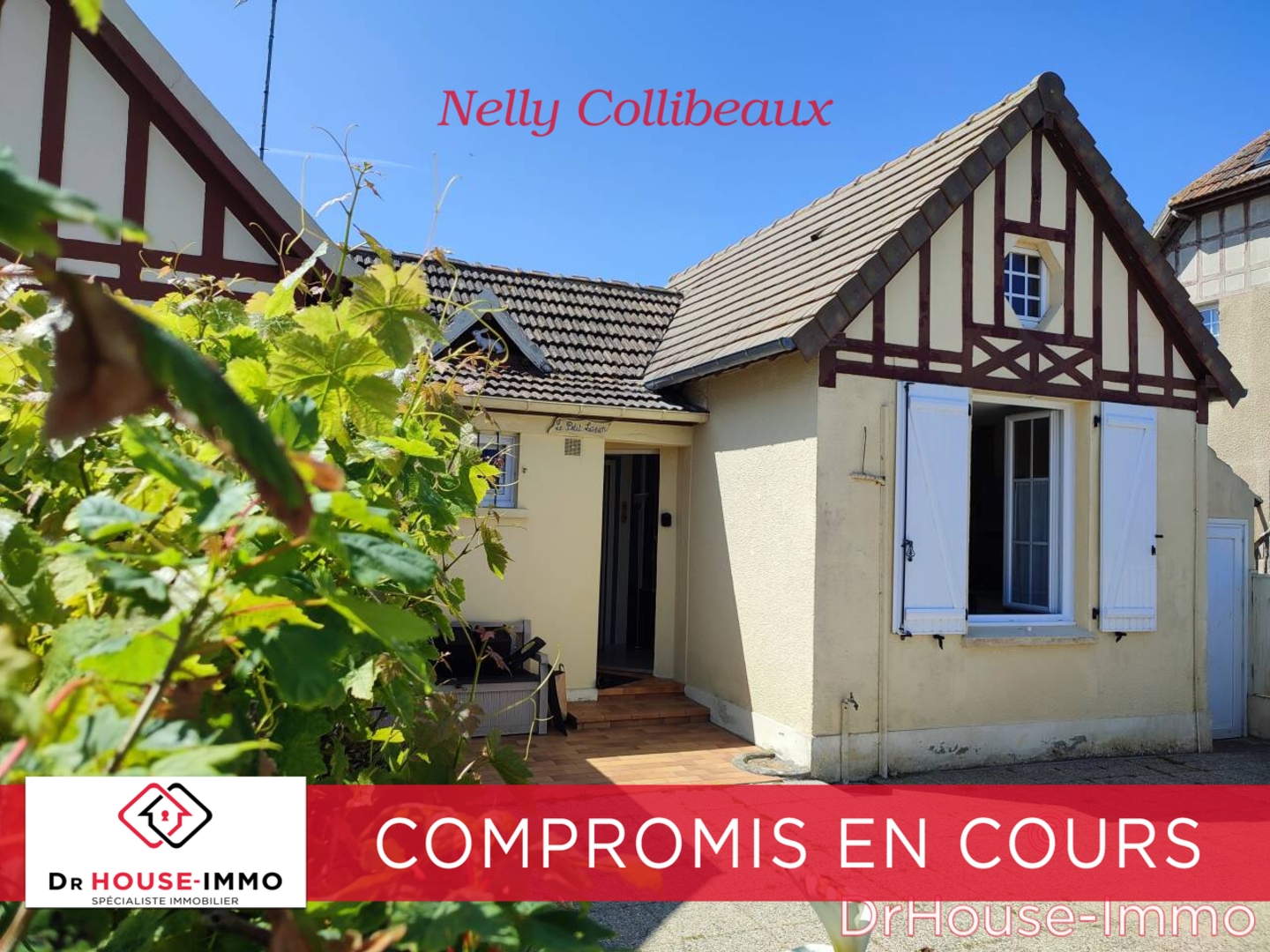 Photo 1 : Vente Maison 4 pièces Bernières-sur-Mer 48 m²