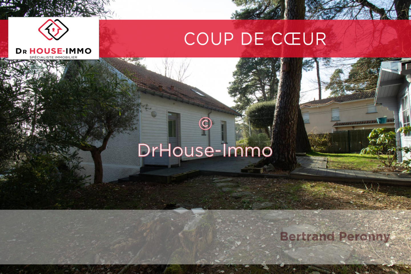 Photo 1 : Vente Maison 5 pièces Saint-Brevin-les-Pins 109 m²