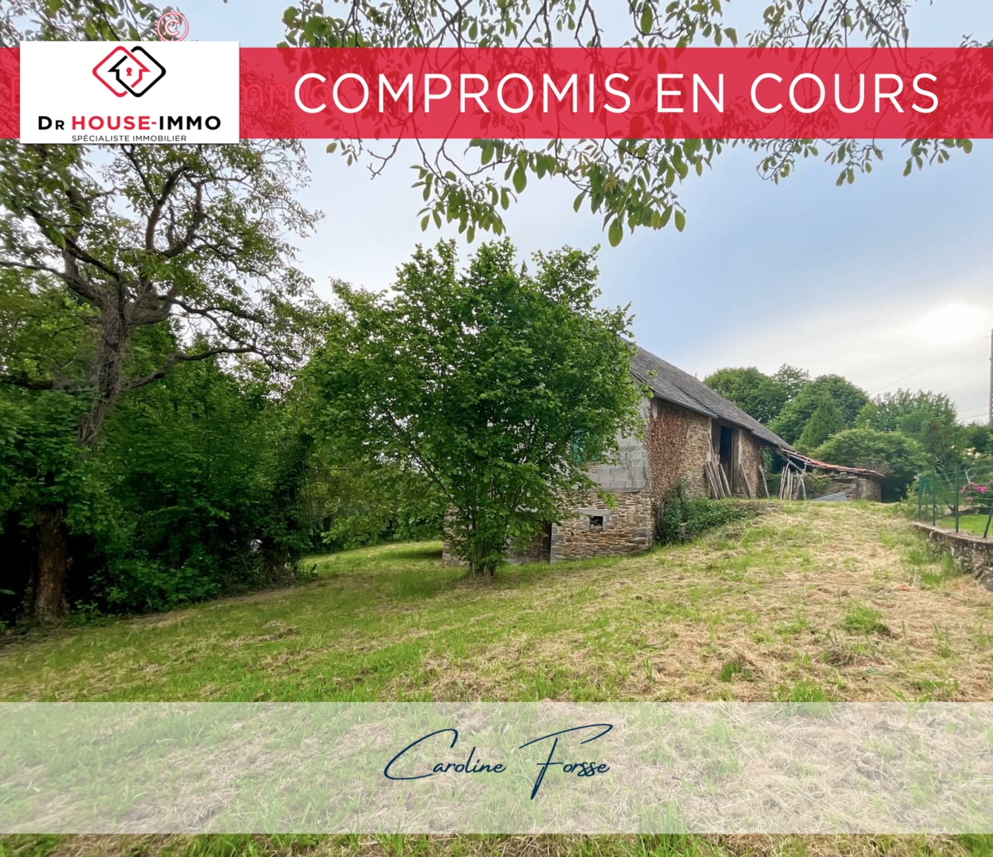 Photo 1 : Vente Grange 2 pièces Neuville 213 m²