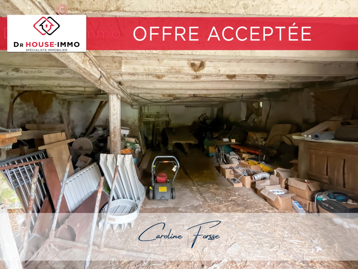 Photo 3 : Vente Grange 2 pièces Neuville 213 m²