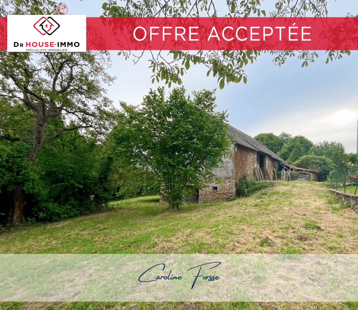Photo 1 : Vente Grange 2 pièces Neuville 213 m²
