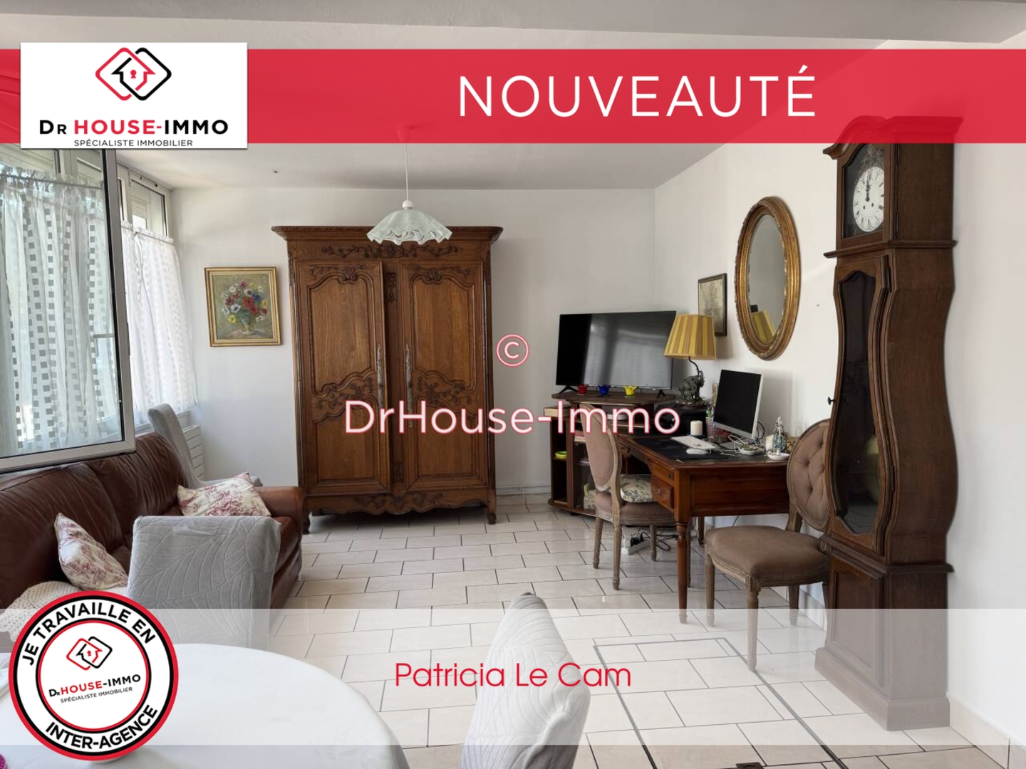 Photo 2 : Vente Maison 4 pièces Saint-Aubin-sur-Mer 69 m²