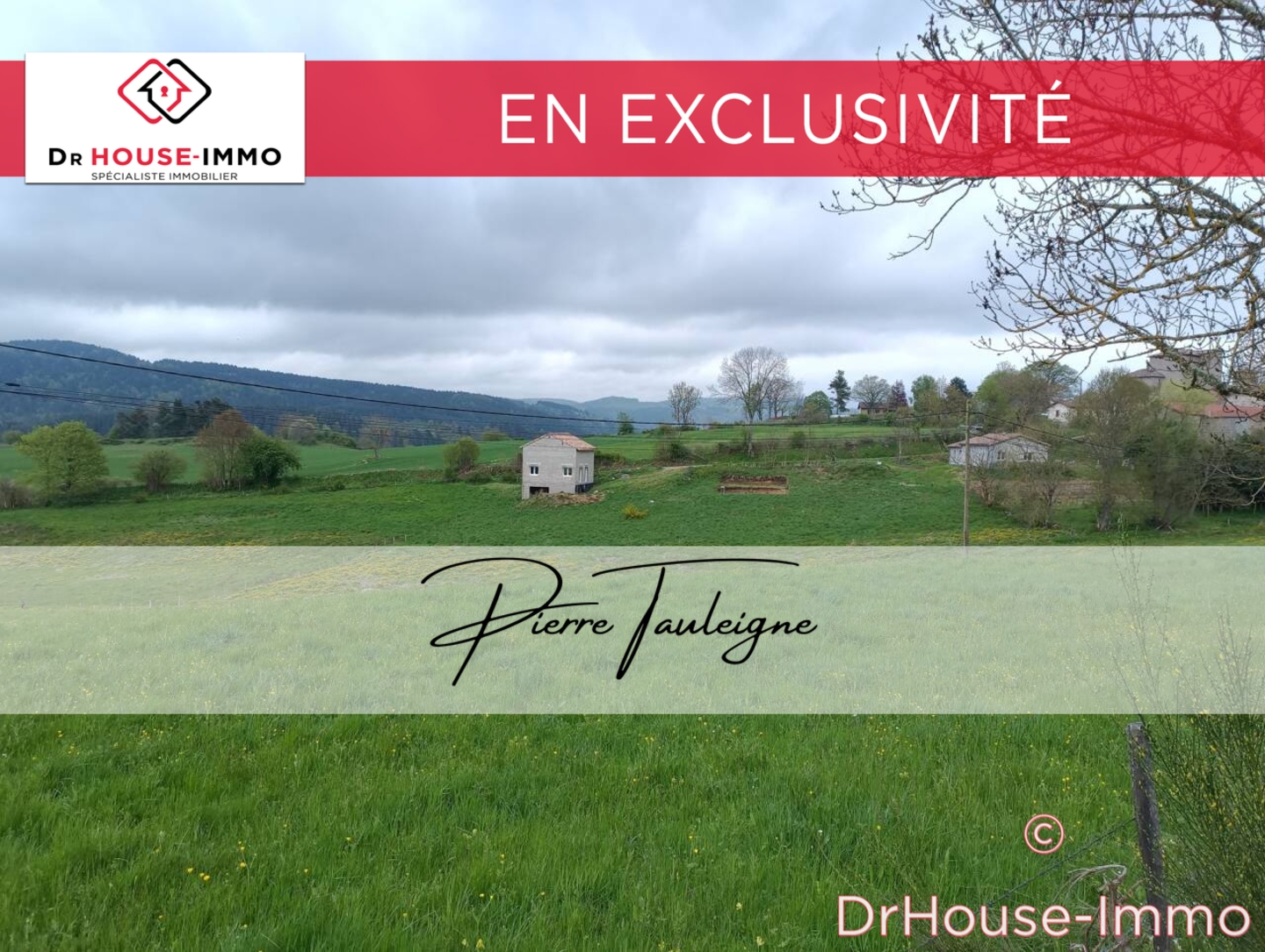 Photo 1 : Vente Terrain Lafarre 2151 m²