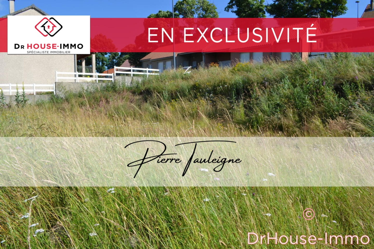 Photo 1 : Vente Terrain  Le Béage 629 m²