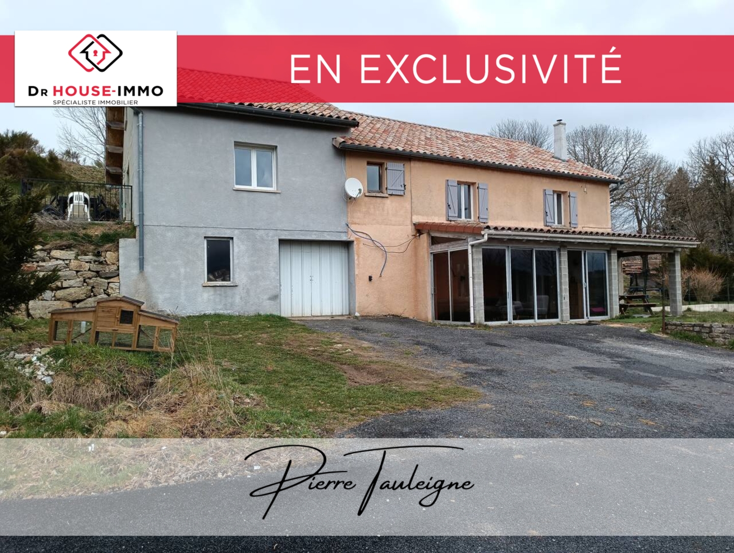 Photo 1 : Vente Maison 8 pièces Coucouron 188 m²