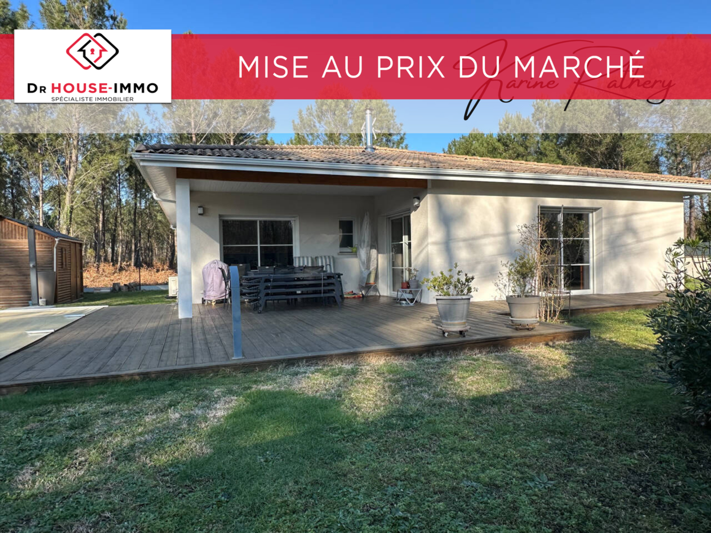 Photo 1 : Vente Maison 4 pièces Audenge 105 m²