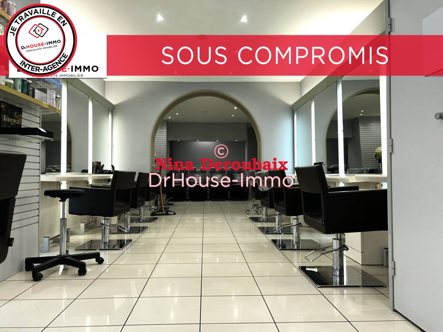 Photo 1 : Vente Commerce 3 pièces Dunkerque 80 m²