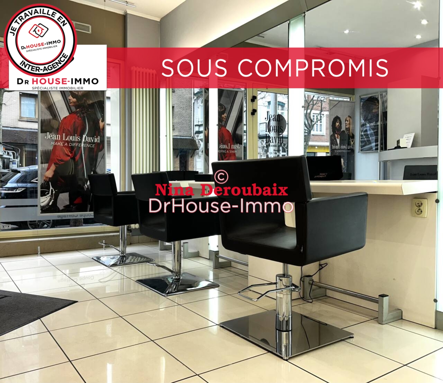 Photo 2 : Vente Commerce 3 pièces Dunkerque 80 m²