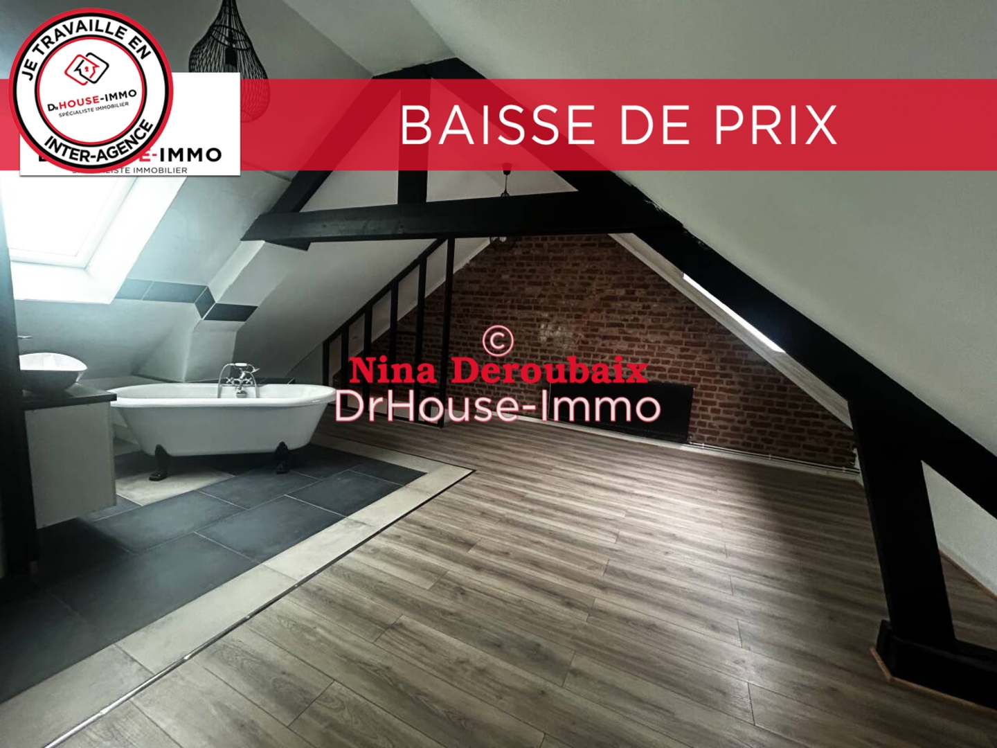 Photo 1 : Vente Maison 4 pièces Bray-Dunes 105 m²
