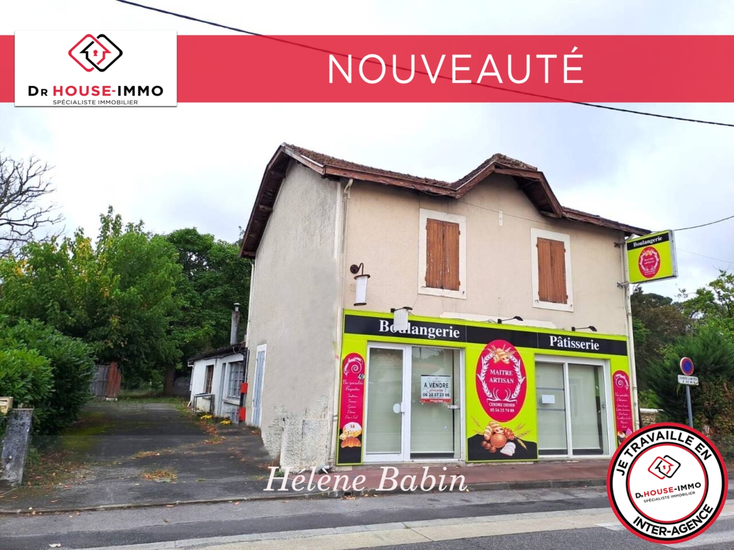 Photo 1 : Vente Immeuble 10 pièces Saint-Symphorien 249 m²