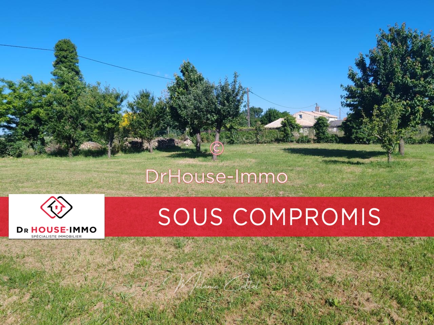 Photo 1 : Vente Terrain Chaillé-les-Marais 707 m²