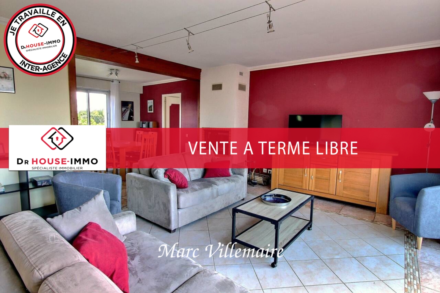 Photo 3 : Vente Maison 8 pièces Moëlan-sur-Mer 132 m²