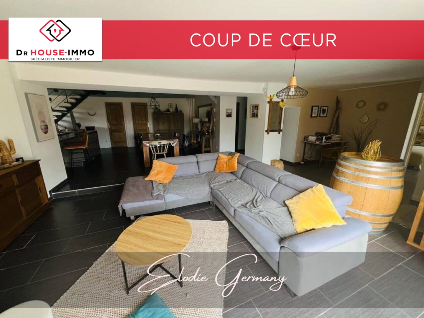 Photo 3 : Vente Maison 7 pièces Gardonne 176 m²