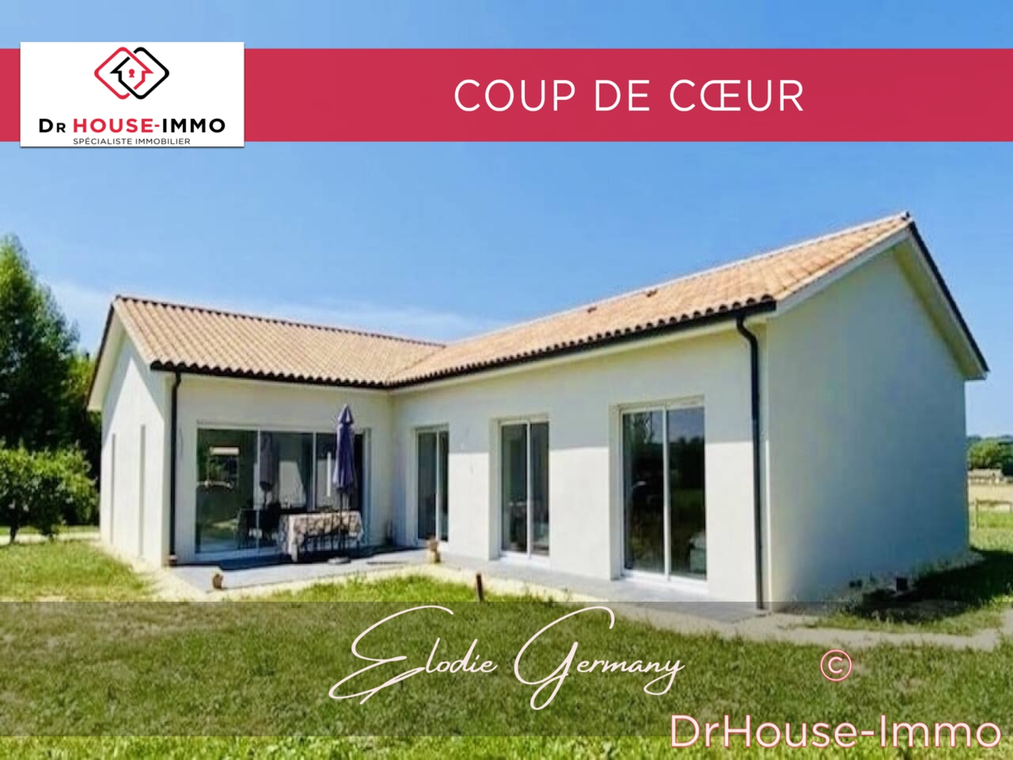 Photo 1 : Vente Maison 6 pièces Saint-Germain-et-Mons 207 m²