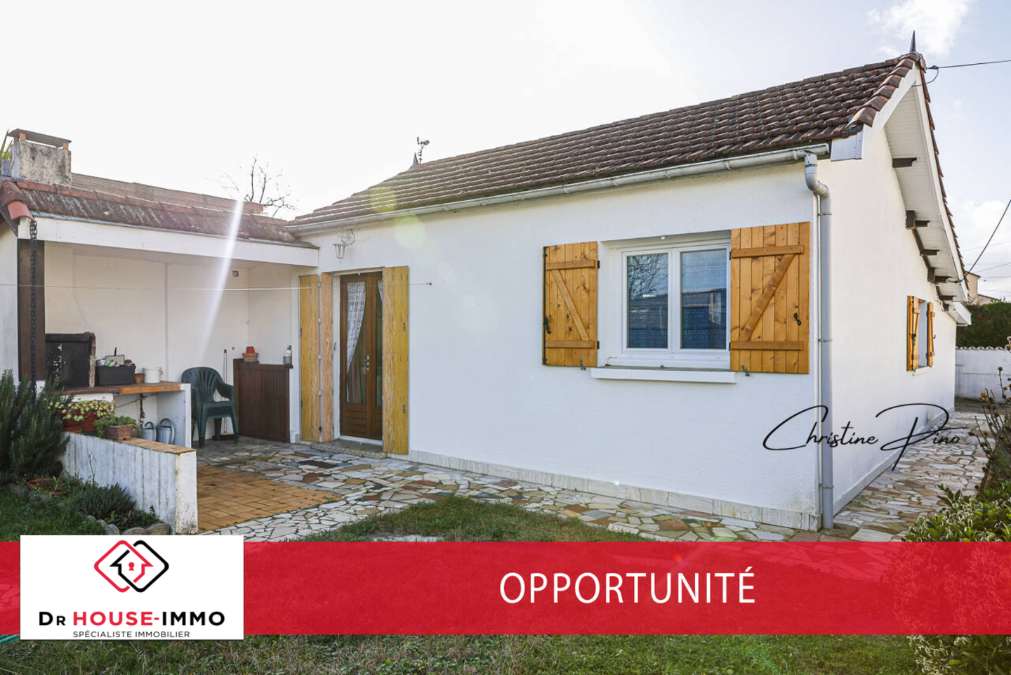 Photo 1 : Vente Maison 3 pièces Pessac 61 m²