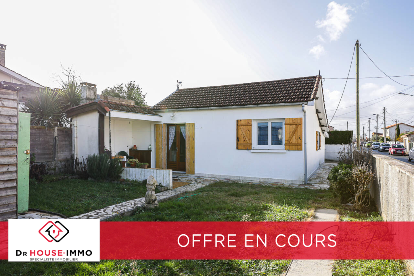 Photo 1 : Vente Maison 3 pièces Pessac 61 m²