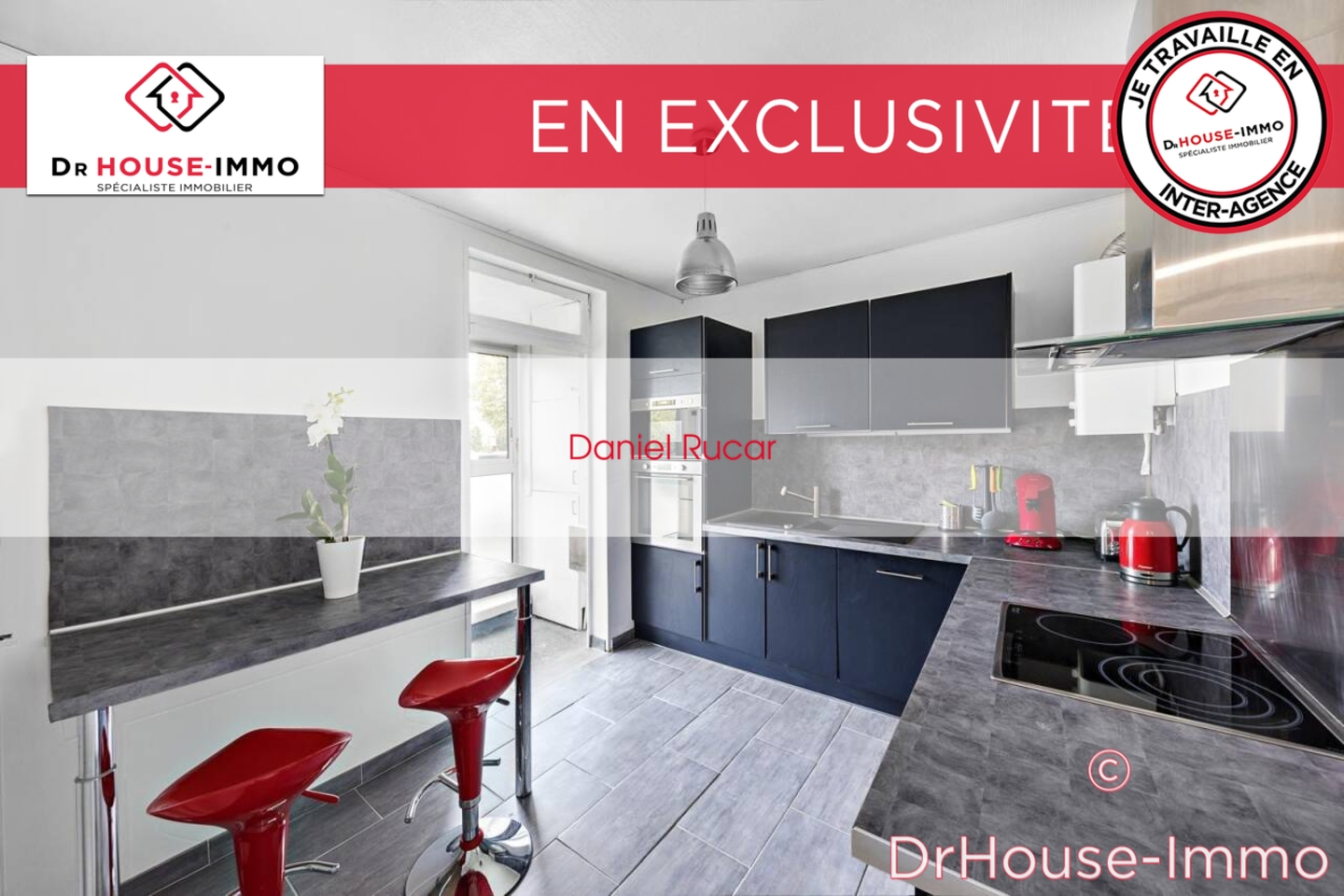 Photo 2 : Vente Appartement 5 pièces Mont-Saint-Aignan 84 m²