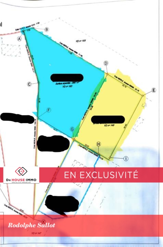 Photo 3 : Vente Terrain  Pouligny-Saint-Pierre 1712 m²