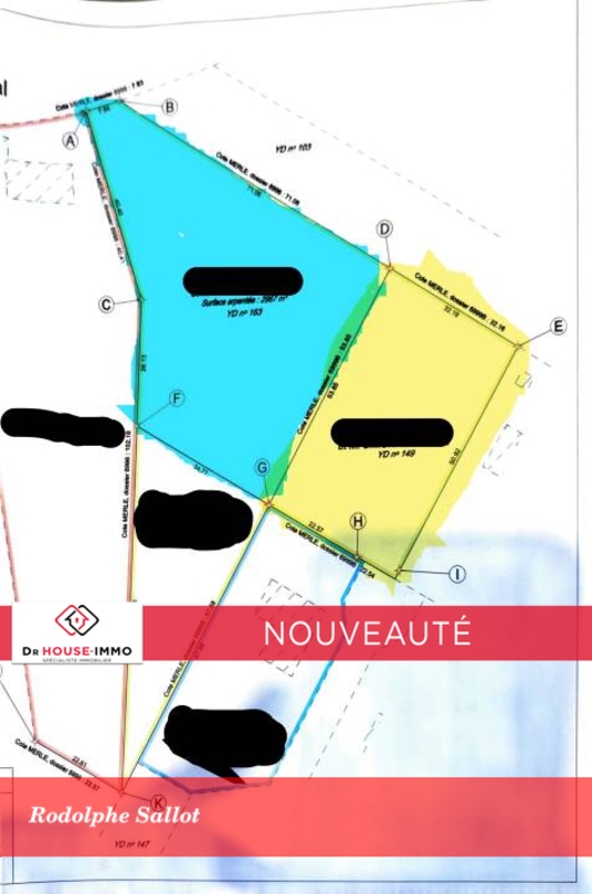 Photo 3 : Vente Terrain  Pouligny-Saint-Pierre 1712 m²