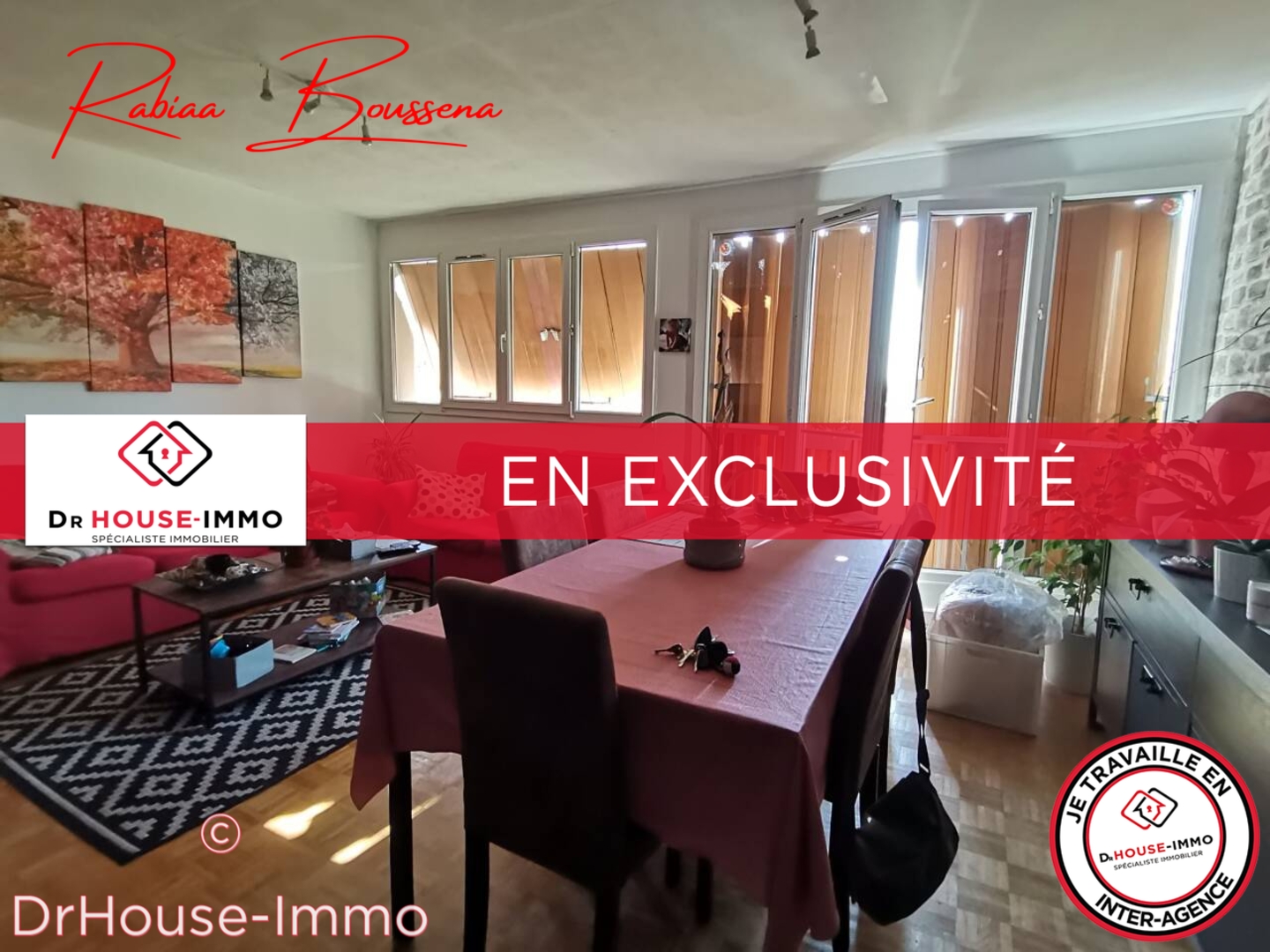 Photo 1 : Vente Appartement 4 pièces Neuilly-sur-Marne 74 m²