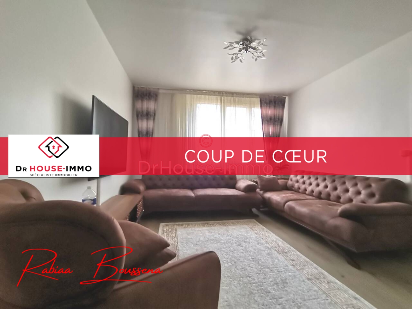 Photo 1 : Vente Appartement 3 pièces Clichy-sous-Bois 50 m²