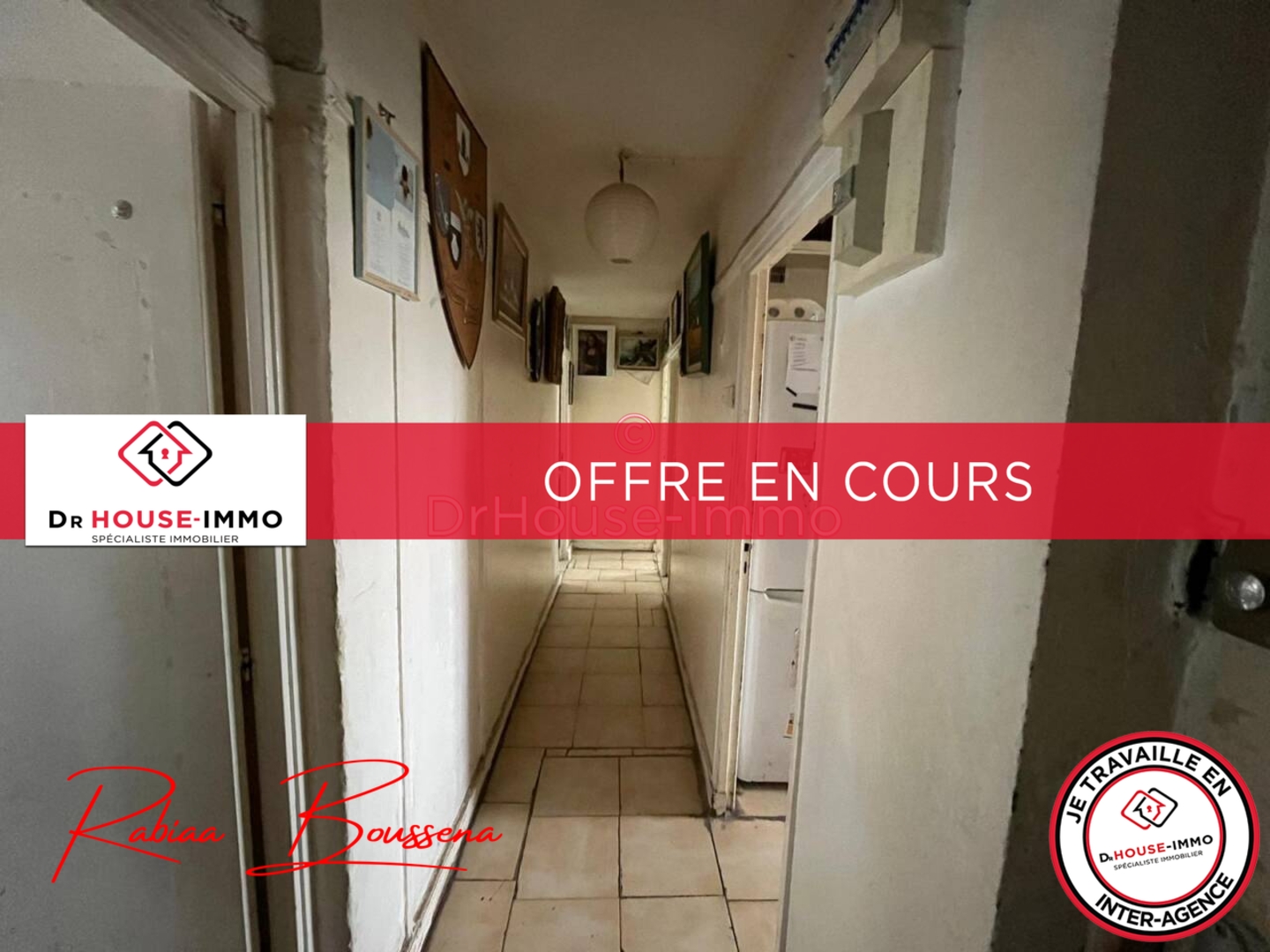 Photo 2 : Vente Appartement 3 pièces Clichy-sous-Bois 62 m²