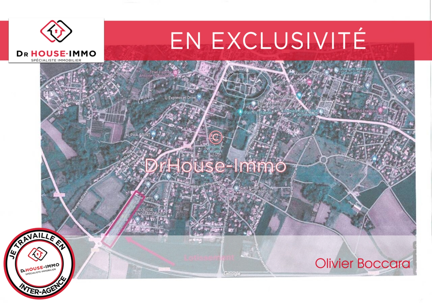 Photo 2 : Vente Terrain Surgères 232 m²