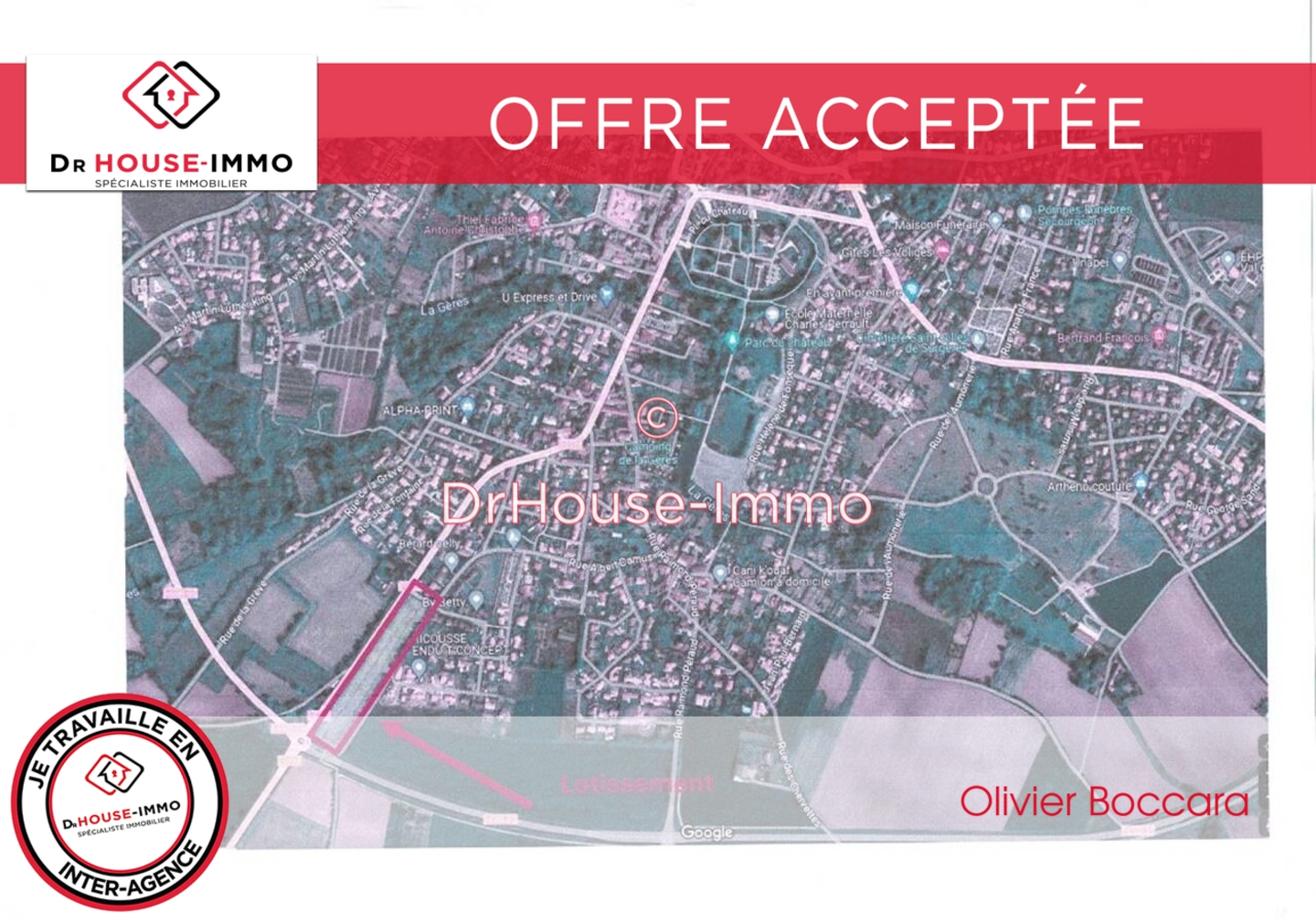 Photo 2 : Vente Terrain Surgères 267 m²