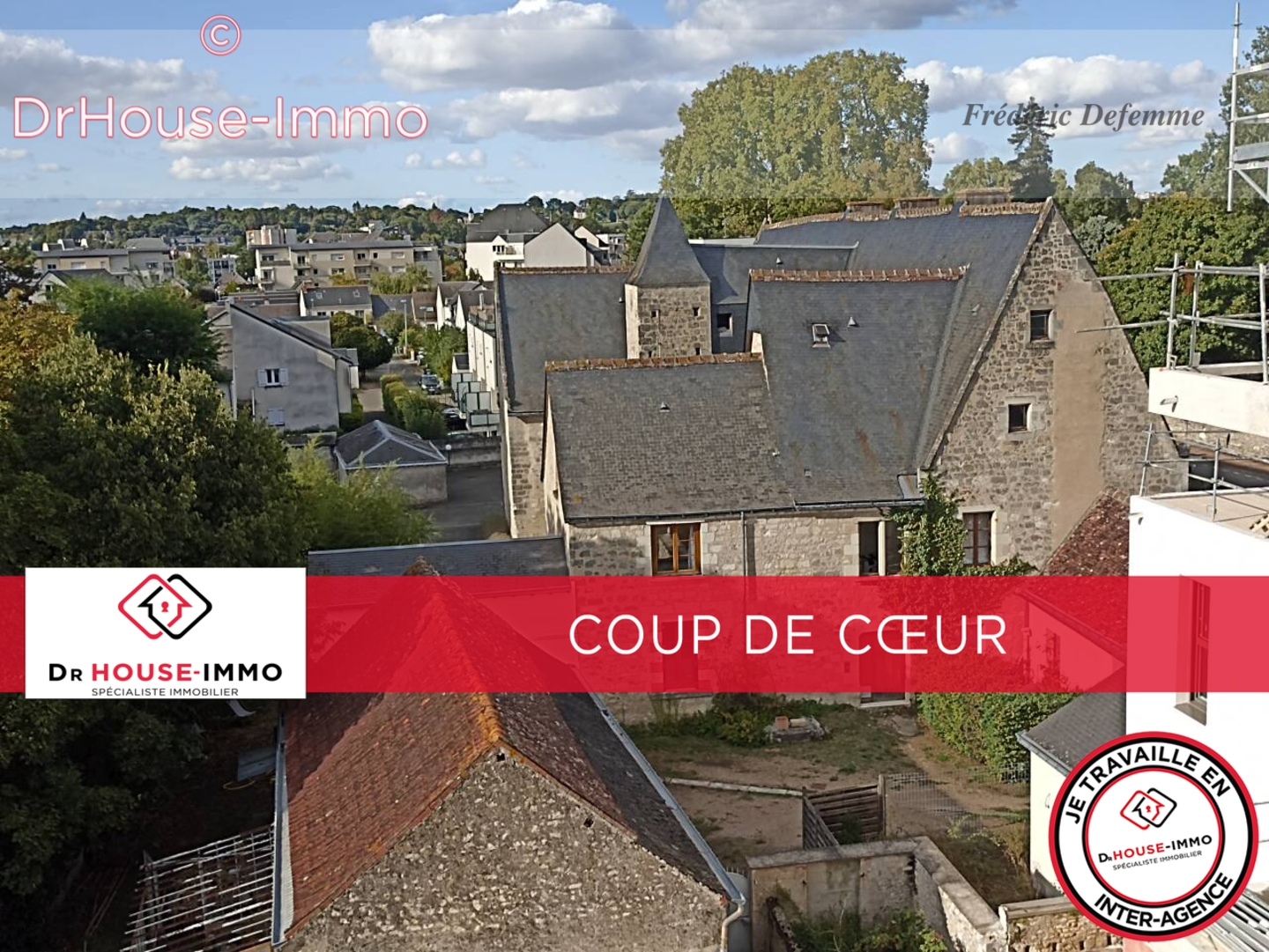 Photo 1 : Vente Appartement 5 pièces La Riche 143 m²