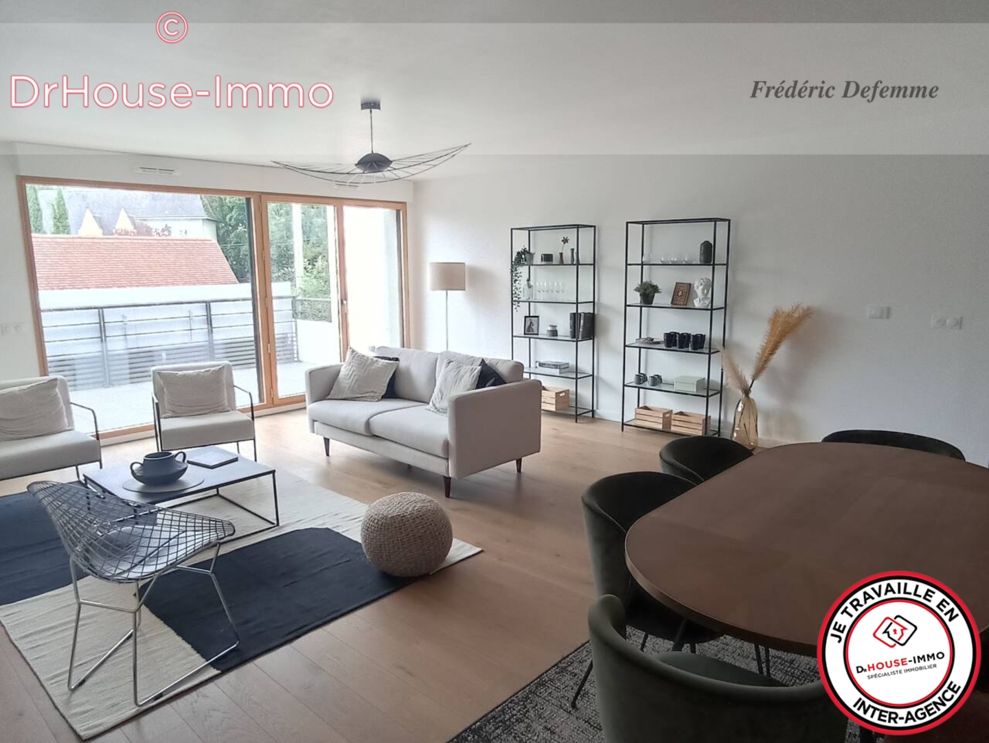 Photo 2 : Vente Appartement 5 pièces Fondettes 122 m²
