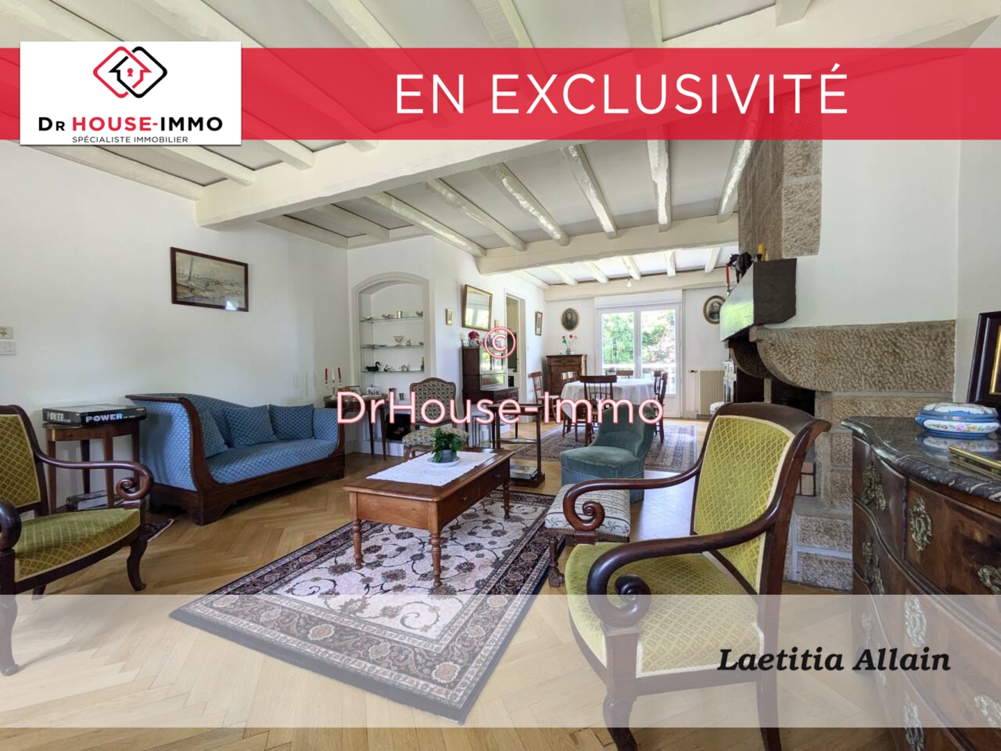 Photo 1 : Vente Maison 9 pièces Quimper 140 m²