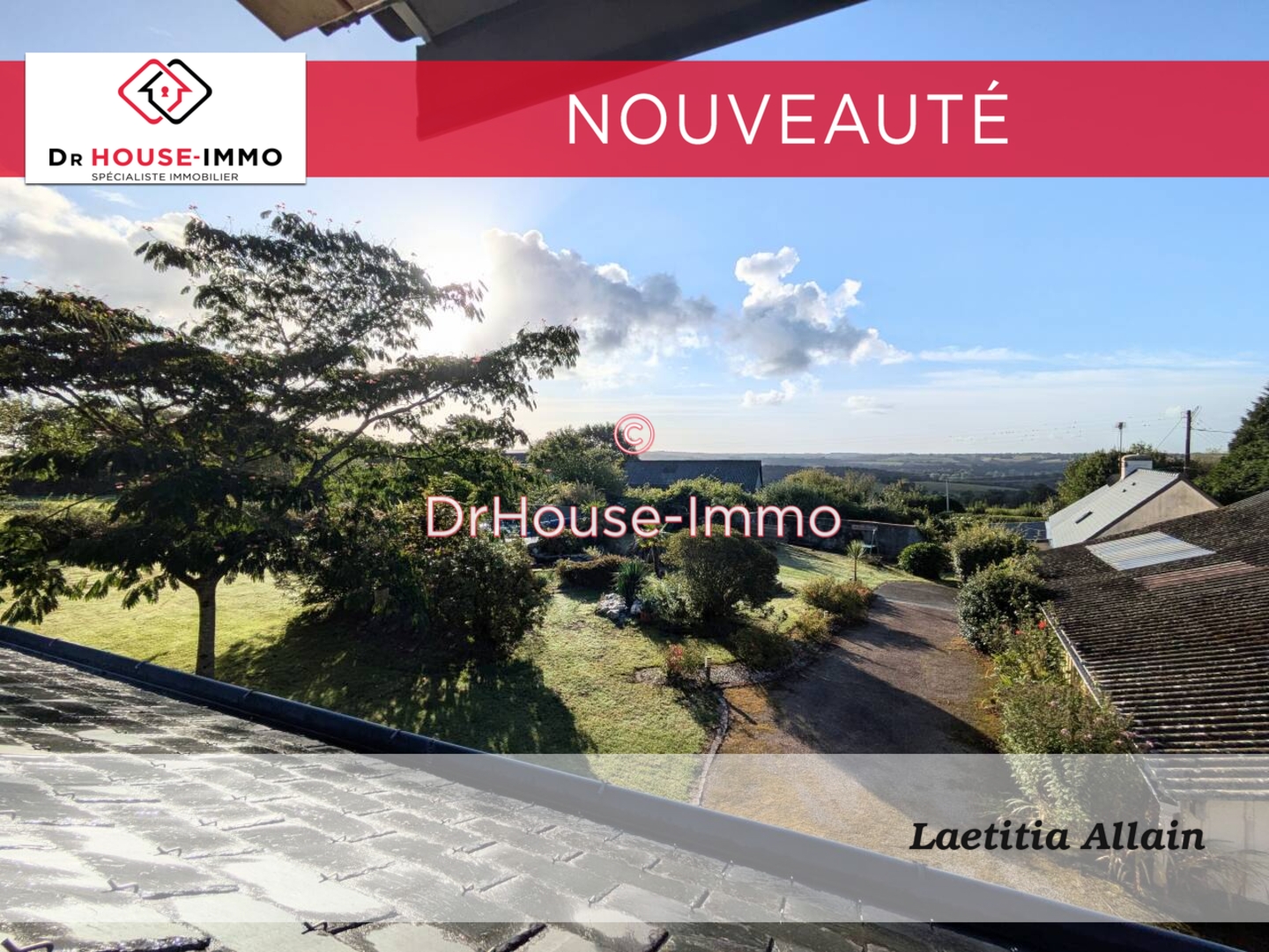 Photo 1 : Vente Maison 7 pièces Langolen 186 m²