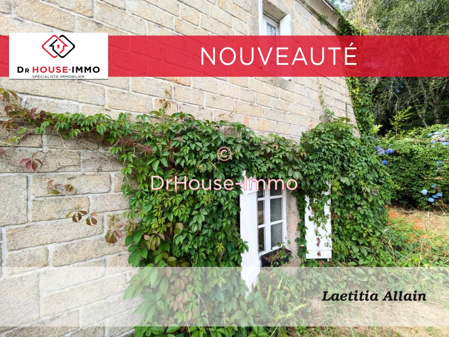 Photo 1 : Vente Maison 6 pièces Locronan 109 m²