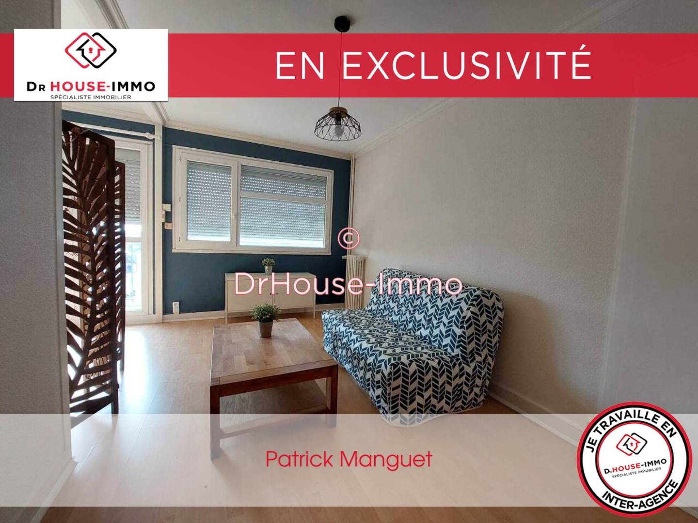 Photo 3 : Vente Appartement 2 pièces Châteauroux 60 m²