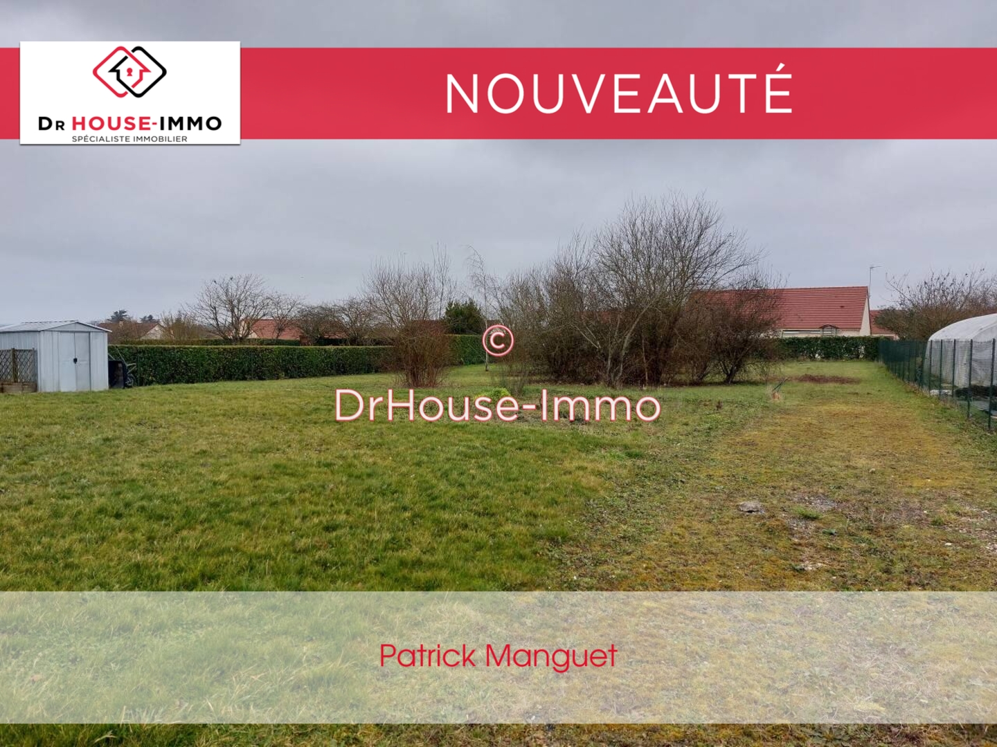 Photo 1 : Vente Terrain  Vineuil 1147 m²