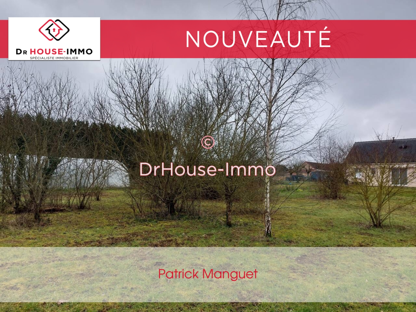 Photo 2 : Vente Terrain  Vineuil 1147 m²