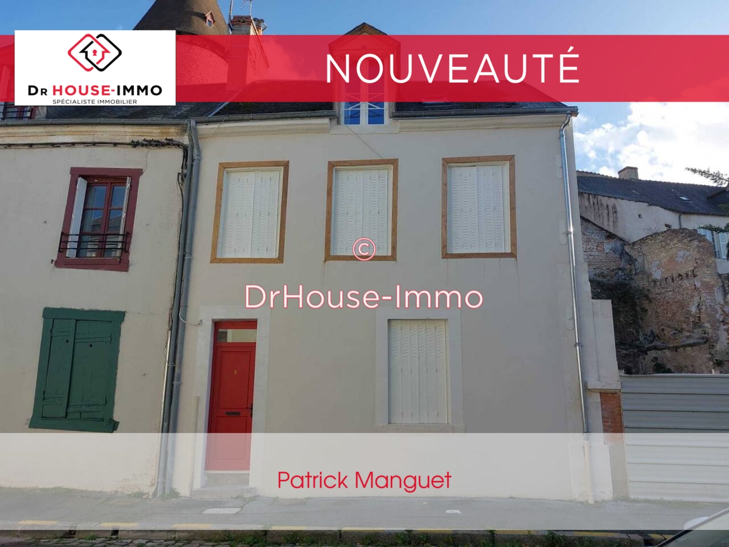 Photo 1 : Vente Maison 4 pièces Châteauroux 83 m²