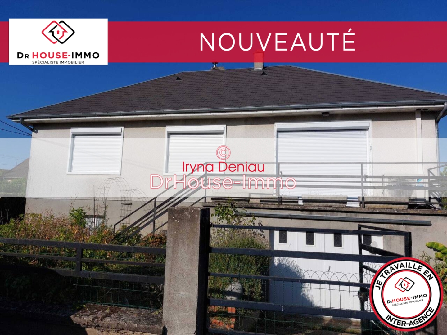 Photo 1 : Vente Maison 4 pièces Reuilly 80 m²