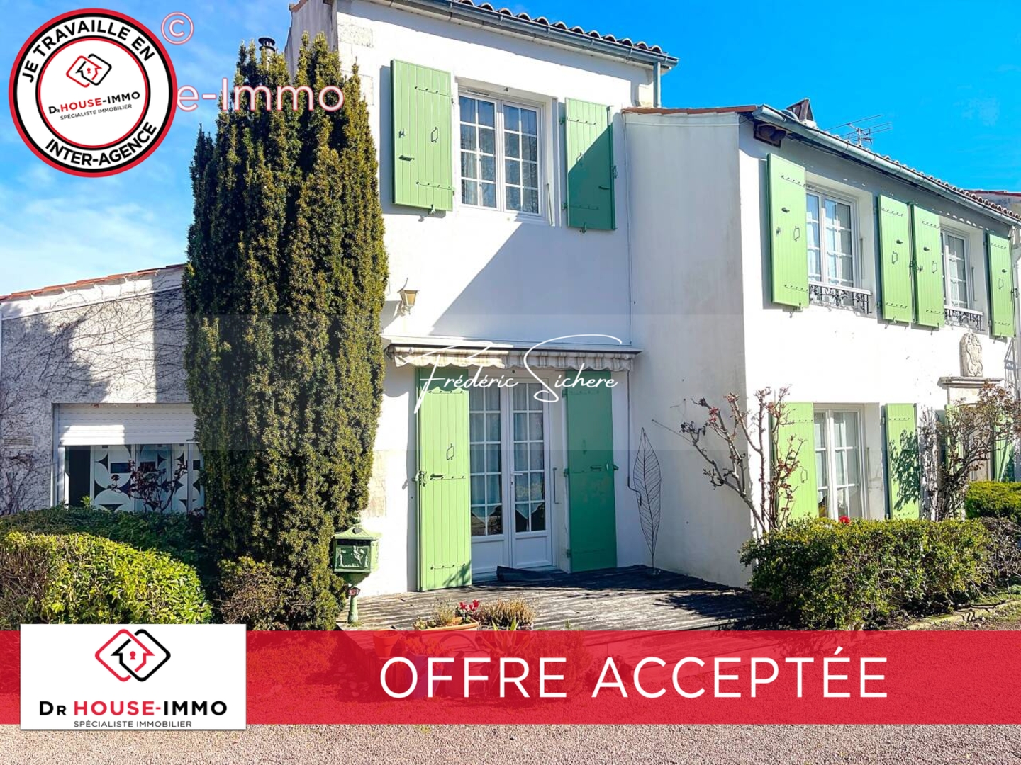 Photo 1 : Vente Maison 6 pièces Nieul-sur-Mer 122 m²