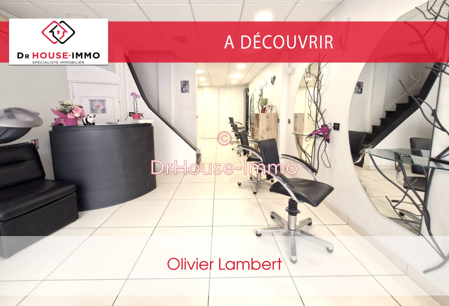 Photo 1 : Vente Commerce 3 pièces Rivery 50 m²