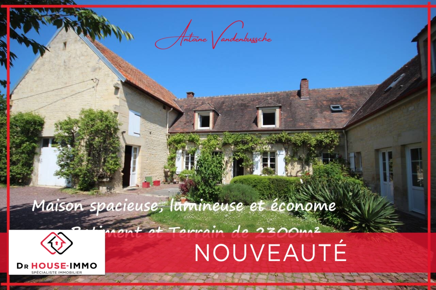 Photo 1 : Vente Maison 9 pièces Bayeux 263 m²